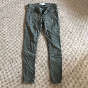 Army cream jeans